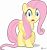 Size: 3364x3574 | Tagged: safe, artist:kuren247, fluttershy, pegasus, pony, shocked, simple background, transparent background, vector