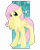 Size: 2977x3692 | Tagged: safe, artist:marisalle, fluttershy, pegasus, pony, female, mare, pink mane, yellow coat