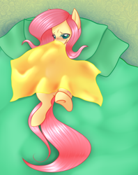 Size: 650x819 | Tagged: safe, artist:crispycreme, fluttershy, pegasus, pony, female, mare, pink mane, yellow coat