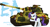 Size: 3213x1717 | Tagged: safe, artist:randompinkpie, rarity, pony, unicorn, military, tank (vehicle), tiger ii