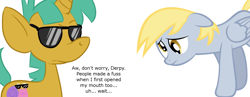 Size: 1270x491 | Tagged: safe, derpy hooves, snails, pegasus, pony, derpygate, female, mare