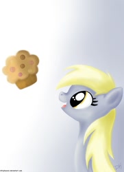 Size: 1087x1500 | Tagged: safe, derpy hooves, pegasus, pony, female, mare, muffin