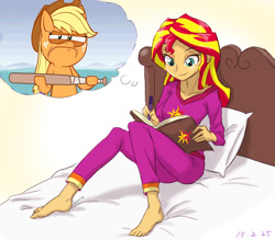 Size: 800x700 | Tagged: safe, artist:ta-na edits, sunset shimmer, equestria girls, jappleack, sunset's daydream