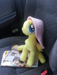 Size: 768x1024 | Tagged: safe, artist:ravesolid13, fluttershy, irl, photo, plushie, solo