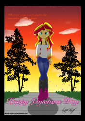 Size: 3541x5016 | Tagged: safe, artist:blood-asp0123, sunset shimmer, equestria girls, misspelling, solo, valentine