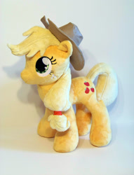 Size: 1024x1338 | Tagged: safe, artist:eebharas, applejack, pony, irl, photo, plushie, solo