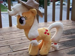 Size: 3264x2448 | Tagged: safe, artist:eebharas, applejack, pony, high res, irl, photo, plushie, solo