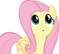 Size: 1000x920 | Tagged: safe, fluttershy, pegasus, pony, reaction image, simple background, transparent background, vector