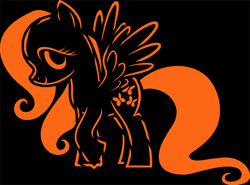 Size: 600x444 | Tagged: safe, fluttershy, pegasus, pony, halloween, holiday, jack-o-lantern, pattern, pumpkin