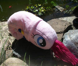 Size: 560x478 | Tagged: safe, artist:brainbread, pinkie pie, irl, nautilus, nautilus pony, photo, plushie, species swap