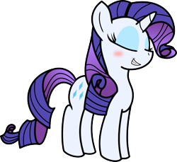 Size: 879x804 | Tagged: safe, artist:dbapplejack, rarity, pony, unicorn, blushing, simple background, transparent background, vector