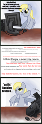 Size: 1008x2957 | Tagged: safe, artist:speccysy, derpy hooves, pegasus, pony, comic, derpygate, female, mare, meme