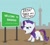 Size: 700x629 | Tagged: safe, artist:omny87, rarity, pony, unicorn, arabic, baghdad, iraq, pun, rarity's destiny