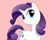 Size: 800x640 | Tagged: safe, artist:doctorplaid, rarity, pony, unicorn, blushing, female, mare, purple mane, solo, white coat