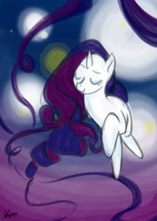 Size: 752x1063 | Tagged: safe, artist:mrawgirl09, rarity, pony, unicorn, female, horn, mare, solo, white coat