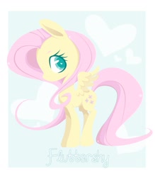 Size: 2100x2400 | Tagged: safe, artist:steffy-beff, fluttershy, pegasus, pony, female, mare, pink mane, yellow coat