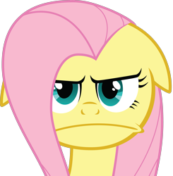 Size: 3649x3730 | Tagged: safe, artist:felix-kot, fluttershy, pegasus, pony, simple background, transparent background, unamoosed face, vector