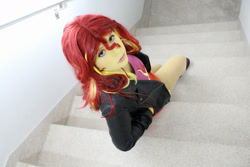 Size: 1600x1066 | Tagged: safe, artist:robinyume, sunset shimmer, human, equestria girls, cosplay, irl, irl human, photo