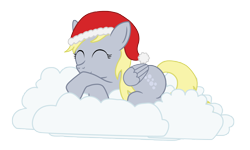 Size: 5000x3000 | Tagged: safe, artist:starbolt-81, derpy hooves, pegasus, pony, christmas, female, mare