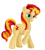 Size: 1088x1216 | Tagged: safe, artist:kwendynew, sunset shimmer, pony, unicorn, female, mare, solo