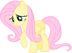 Size: 5000x3735 | Tagged: safe, artist:somepony, fluttershy, pegasus, pony, may the best pet win, simple background, solo, transparent background, vector