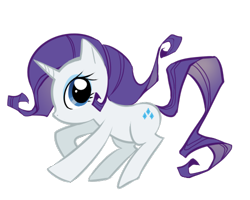 Size: 500x400 | Tagged: safe, artist:konzatsu, rarity, pony, unicorn, female, horn, mare, solo, white coat