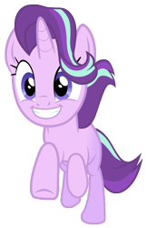 Size: 7000x10800 | Tagged: safe, artist:tardifice, starlight glimmer, pony, unicorn, no second prances, absurd resolution, cute, faic, galloping, simple background, smiling, solo, transparent background, vector