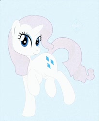 Size: 810x986 | Tagged: safe, artist:xiestman, rarity, pony, unicorn, female, horn, mare, maze, solo, white coat