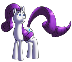 Size: 1280x1102 | Tagged: safe, artist:michix-papertrash, rarity, pony, unicorn, female, horn, mare, white coat