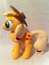 Size: 1936x2592 | Tagged: safe, artist:planetplush, applejack, pony, hat, irl, photo, plushie, solo