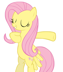 Size: 4332x5000 | Tagged: safe, artist:somepony, fluttershy, pegasus, pony, absurd resolution, simple background, transparent background, vector