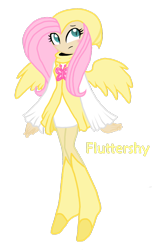 Size: 900x1477 | Tagged: safe, artist:jaquelindreamz, fluttershy, human, crossover, humanized, nightmaren, nights, nights into dreams