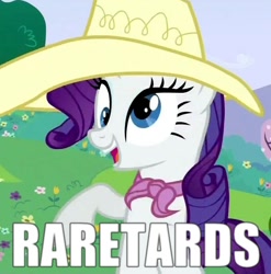 Size: 930x942 | Tagged: safe, rarity, pony, unicorn, derp, female, horn, image macro, mare, white coat