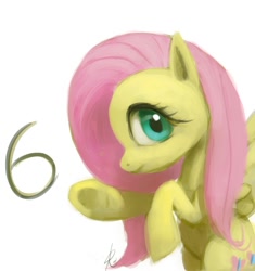 Size: 780x830 | Tagged: safe, artist:raikoh, fluttershy, pegasus, pony, countdown to season 3, female, mare, solo