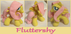 Size: 900x432 | Tagged: safe, artist:krumm33, fluttershy, irl, photo, plushie, solo