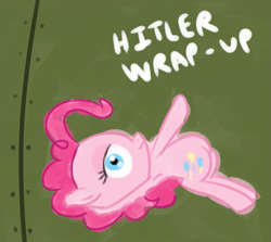 Size: 815x728 | Tagged: safe, artist:corwin, pinkie pie, earth pony, pony, bomber, nose art, plane, world war ii