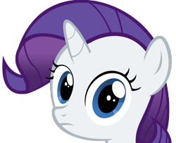 Size: 7048x5734 | Tagged: safe, rarity, pony, unicorn, absurd resolution, filly, simple background, solo, stare, transparent background, vector