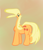 Size: 600x700 | Tagged: safe, applejack, earth pony, pony, blonde mane, female, mare, orange coat, small head, solo, wat