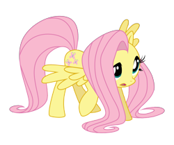 Size: 2500x2093 | Tagged: safe, artist:korikian, fluttershy, pegasus, pony, simple background, transparent background, vector