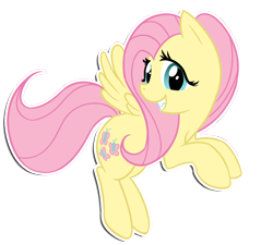 Size: 820x738 | Tagged: safe, artist:puddlesofcuddles, fluttershy, pegasus, pony, female, mare, pink mane, solo, yellow coat