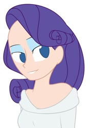 Size: 772x1036 | Tagged: safe, artist:seacracker13, rarity, human, clothes, female, humanized, purple hair, solo