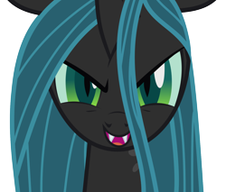 Size: 2844x2419 | Tagged: safe, artist:urpleb3atin, queen chrysalis, changeling, changeling queen, female, simple background, solo, transparent background