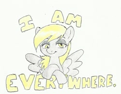 Size: 1303x1009 | Tagged: safe, artist:joelashimself, derpy hooves, pegasus, pony, female, mare, solo