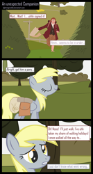 Size: 2500x4667 | Tagged: safe, artist:lightningtumble, derpy hooves, pegasus, pony, bilbo baggins, comic, crossover, female, lord of the rings, mare, the hobbit