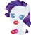 Size: 381x437 | Tagged: safe, artist:convoykaiser, rarity, pony, unicorn, baby, baby pony, diaper, filly, foal, gem, simple background, solo, transparent background
