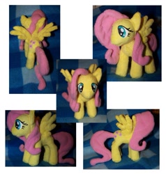 Size: 859x903 | Tagged: safe, artist:helgafuggly, fluttershy, irl, photo, plushie, solo