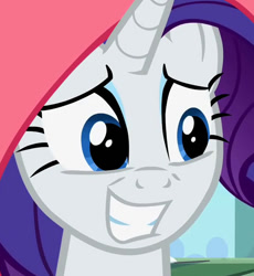 Size: 560x608 | Tagged: safe, screencap, rarity, pony, unicorn, solo