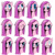 Size: 900x900 | Tagged: safe, artist:scully8472, pinkie pie, earth pony, pony, expressions, insanity, pinkamena diane pie