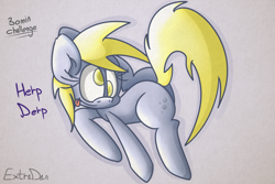 Size: 1024x683 | Tagged: safe, artist:extradan, derpy hooves, pegasus, pony, female, mare