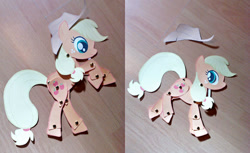 Size: 600x366 | Tagged: safe, artist:trunksi, applejack, earth pony, pony, solo